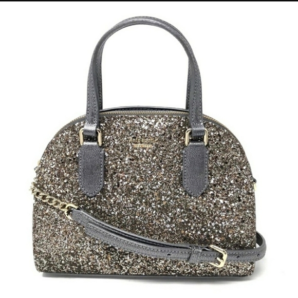 NWT Kate Spade Mini Reiley Laurel Way Glitter Purse